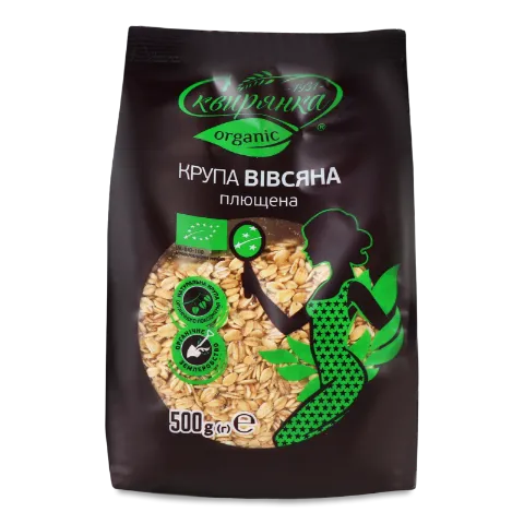 Крупа «Сквирянка» вівсяна плющена Organik