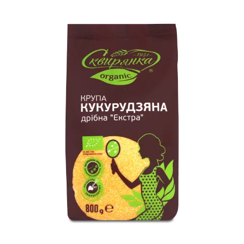 Крупа «Сквирянка» кукурудзяна екстра Organik