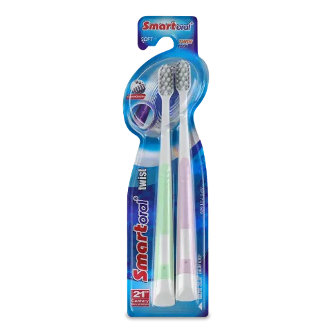 Н-р зубных щеток Smartoral мягких 2шт в ассорт D*1