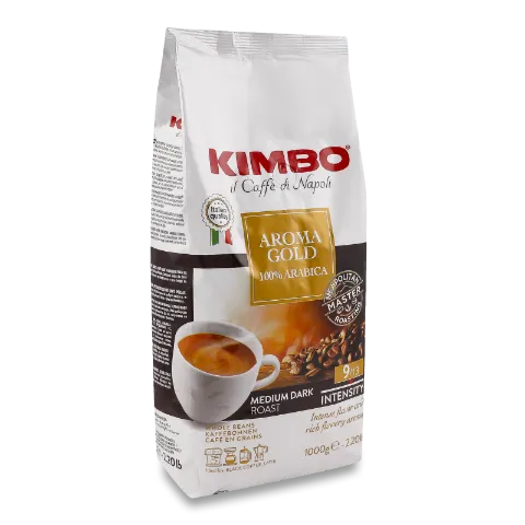 Кофе зерно Kimbo Aroma Gold 100% Arabica