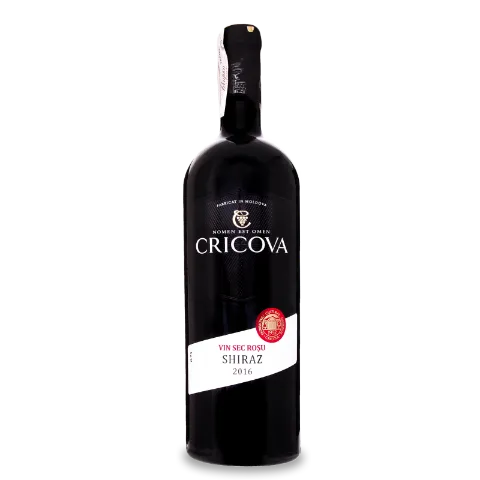 Вино Cricova Шираз марочне червоне сухе
