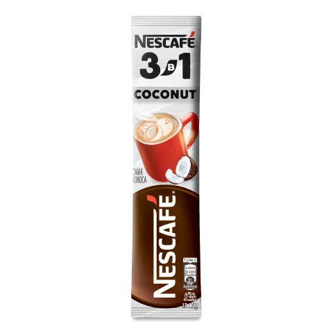 Напій кавовий Nescafe Coconut Mix 3 в 1 розчинний