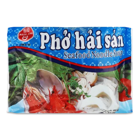 Лапша Bich-Chi рисовая со вкусом морепродуктов
