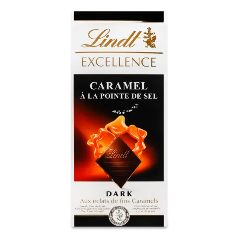 Шоколад темний Lindt Excellence карамель з сіллю