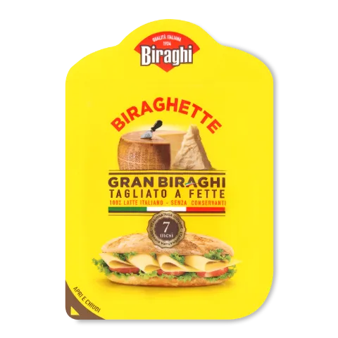 Сир Biraghi Гран Бірахі нарізка 32%