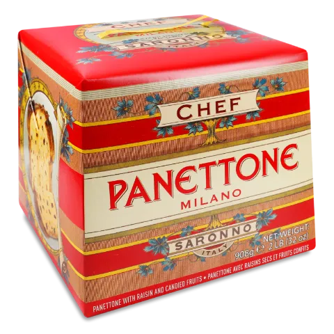 Кекс Chef D'Italia Панеттоне клаcсичес изюм-цукат
