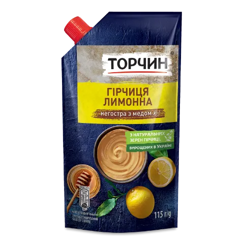 Гірчиця «Торчин» лимонна