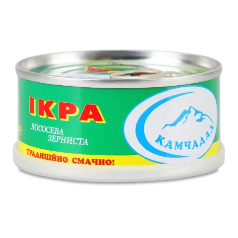 Ікра лососева «Камчадал» зерниста, з/б