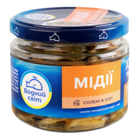 М‘ясо мідій «Водний світ» в олії