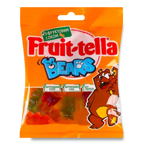 Цукерки Fruittella Orsetti