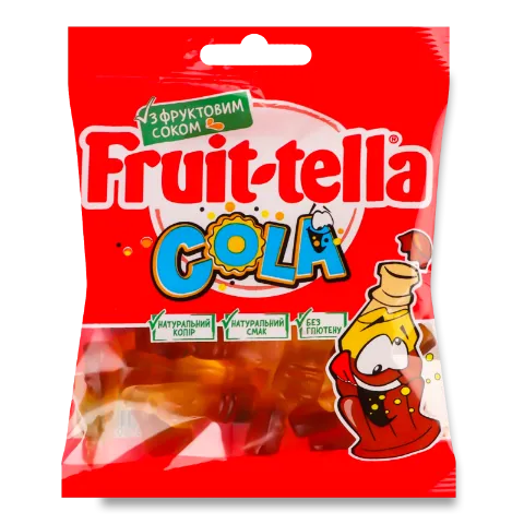 Цукерки Fruittella Cola
