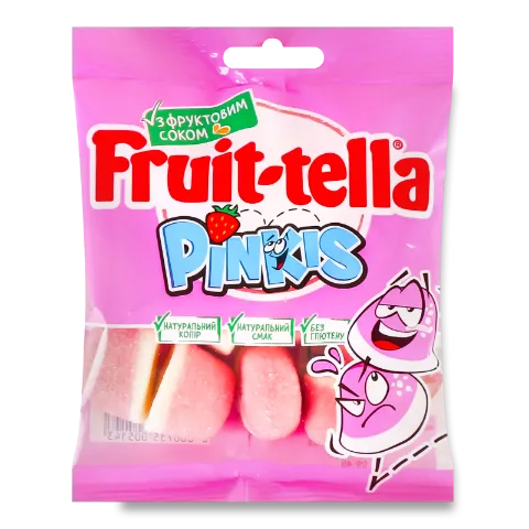 Цукерки Fruittella Pinkis
