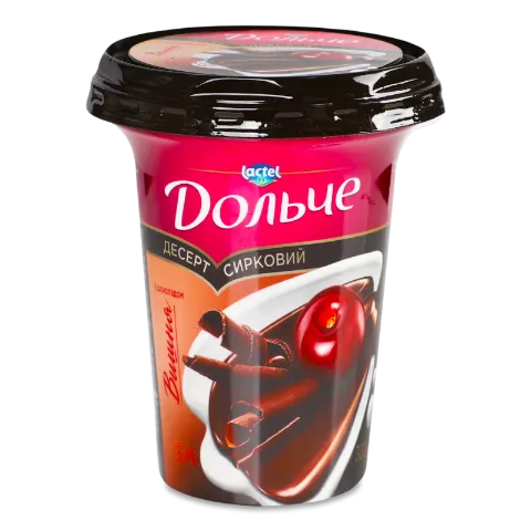 Десерт сирковий Дольче вишня шоколад 3,4% ст