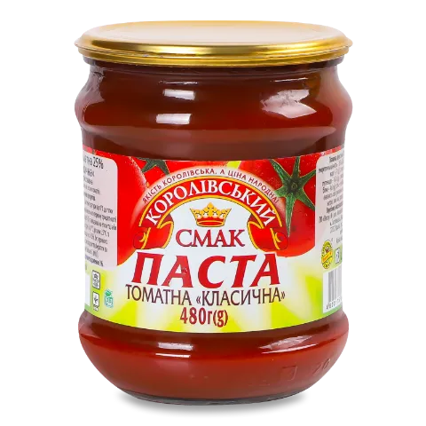 Паста томатная Королівський смак Классическ 25%с/б