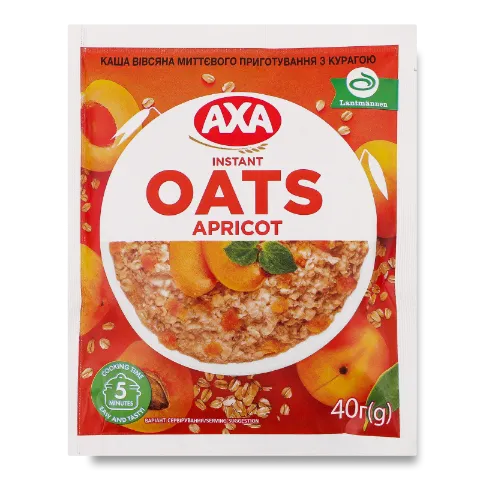 Каша овсяная AXA с курагой