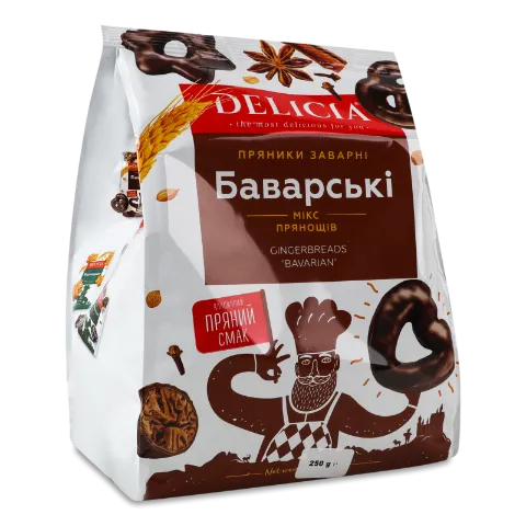 Пряники Деліція Баварские заварные