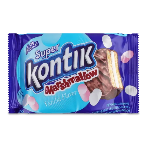 Печиво Konti Super Kontik з начинкою маршмелоу