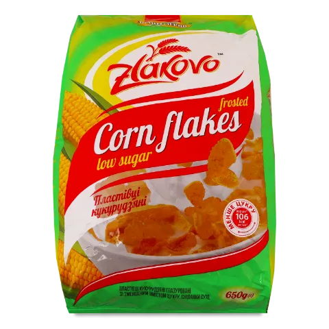 Хлопья Злаково кукурузные low sugar