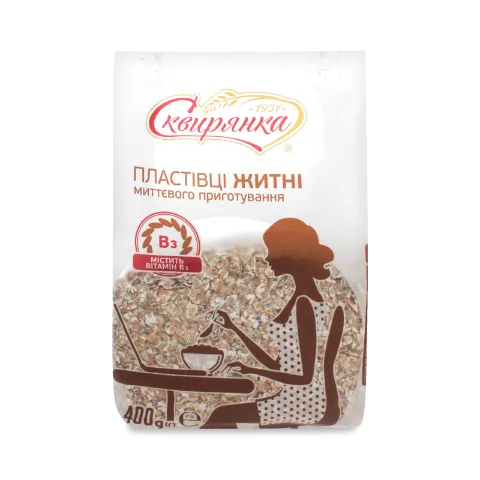 Пластівці житні «Сквирянка» п/п
