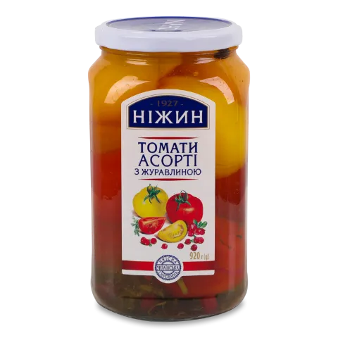 Асорті «Ніжин» томатів з журавлиною