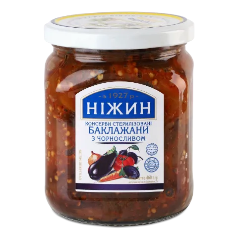 Баклажаны Ніжин с черносливом
