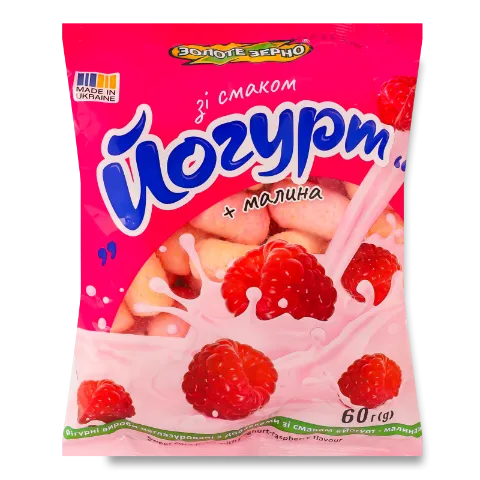 Вироби фігурні «Золоте зерно» йогурт-малина