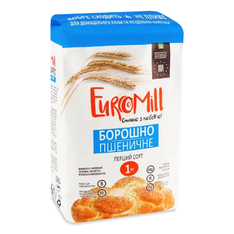 Борошно EuroMill пшеничне 1-й ґатунок