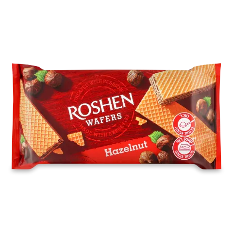 Вафлі Roshen Wafers горіх
