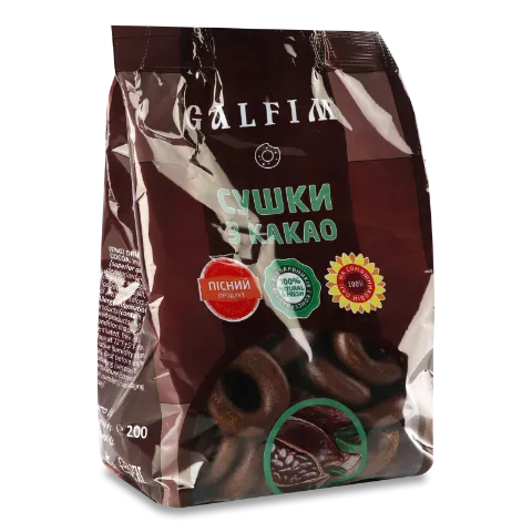 Сушки Galfim з какао