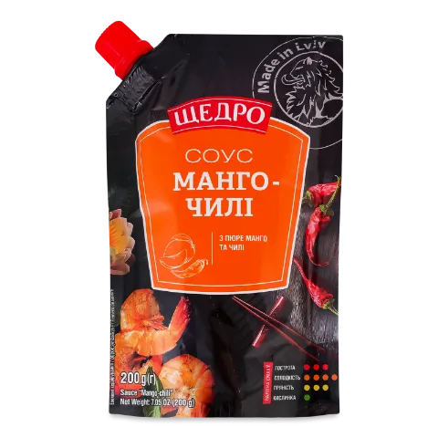 Соус Щедро Манго-чили д/п