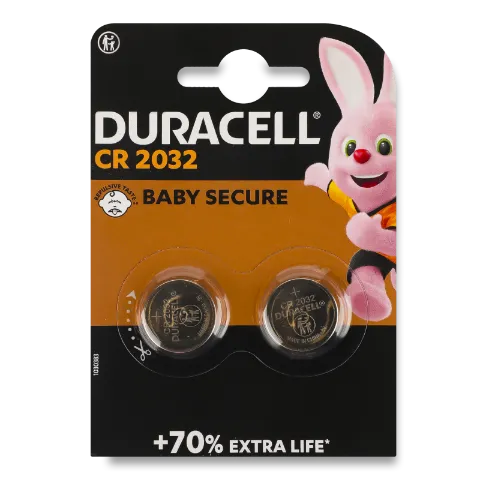 Батарейки Duracell CR2032 3v