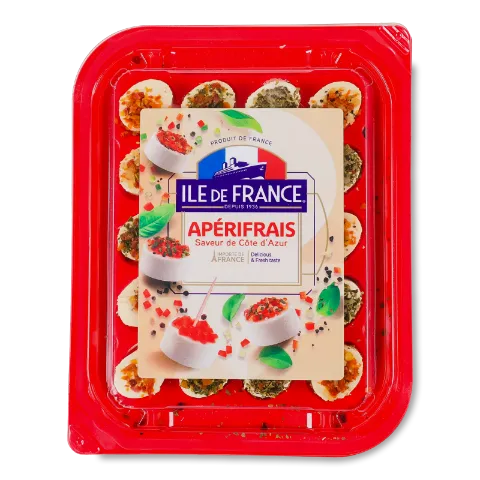 Сир Ile de France Aperifrais зі смаками лазурового берега