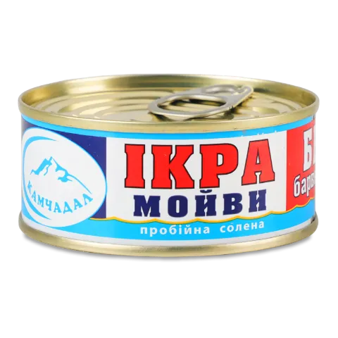 Ікра мойви Камчадал пробійна солена з/б
