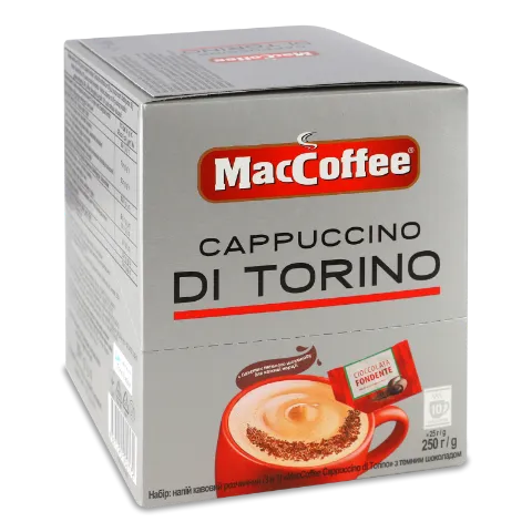 Напій кавовий MacCoffee Di Torino Cappuccino