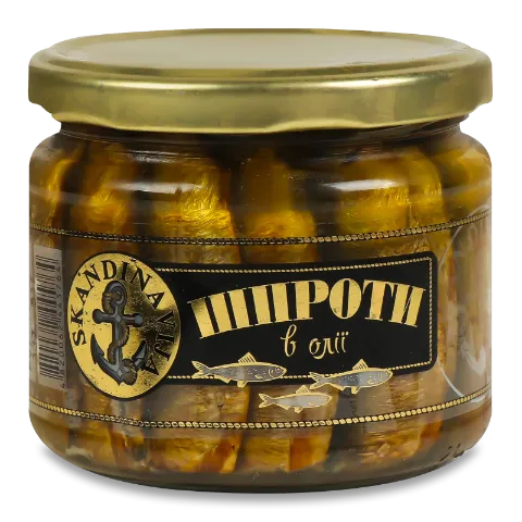 Шпроти Skandinavija в олії с/б