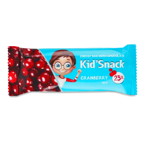 Батончик Shoud'e Kid'Snack Журавлина