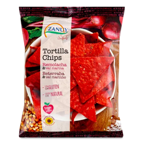 Чипсы Zanuy кукурузные со свеклой