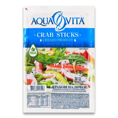 Палички крабові Aqua Vita охолоджені