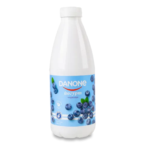 Йогурт Danone чорниця питний 1,5%