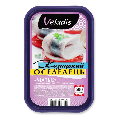 Сельдь Veladis Матье филе-кусок в масле
