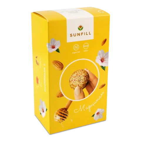 Цукерки SunFill марципан
