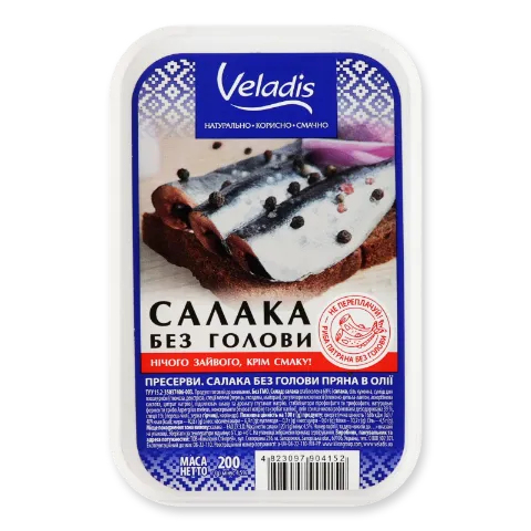 Салака Veladis в маслі