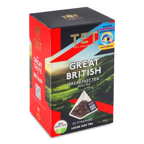 Чай чорний ТЕТ English Breakfast