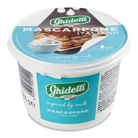 Сыр Ghidetti Маскарпоне 42% кор/мол