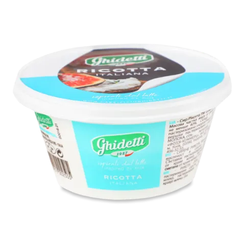 Сыр Ghidetti Рикотта 11% кор/мол