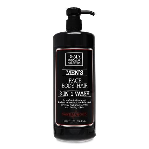 Гель д/душа Dead Sea Collection Sandalwood 3в1 чол