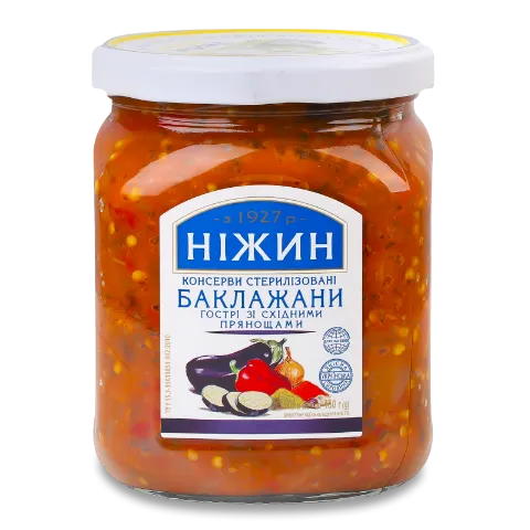 Баклажаны Ніжин острые с восточными пряностями с/б
