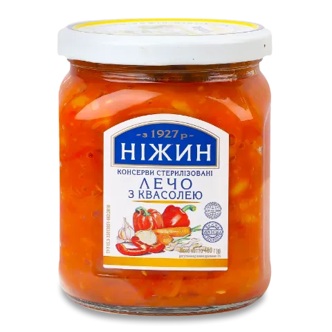 Лечо «Ніжин» з квасолею