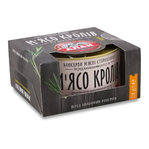 Кролик «Алан» тушкований