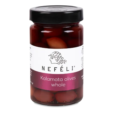 Оливки Nefeli Каламата с косточкой